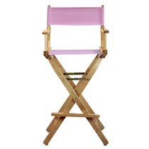 Pink directors deals chair